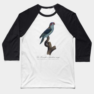 Musk Lorikeet / La Perruche a Bandeau Rouge- Jacques Barraband 19th century Illustration Baseball T-Shirt